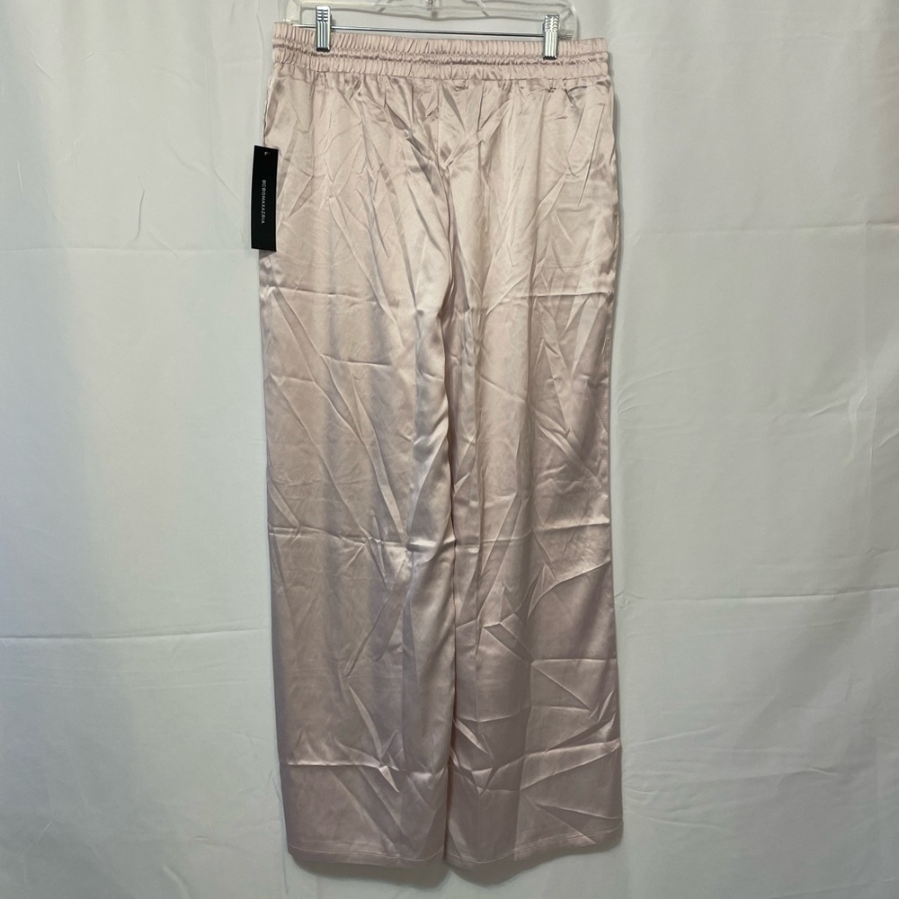BCBGMaxAzria Satin Pants Light Violet Women’s Large - Picture 7 of 9